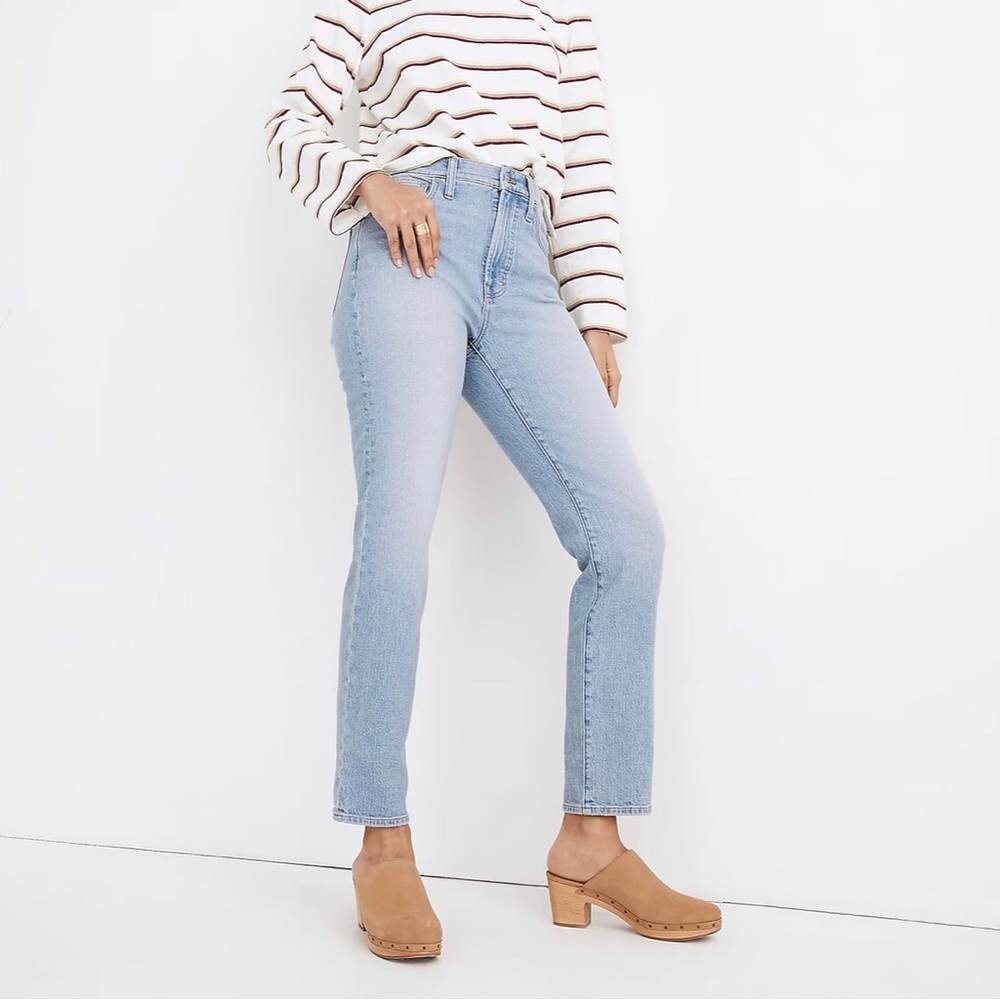 Madewell The Plus Size Perfect Vintage High Rise Waist Stretch Jeans Fiore Wash - Picture 7 of 10